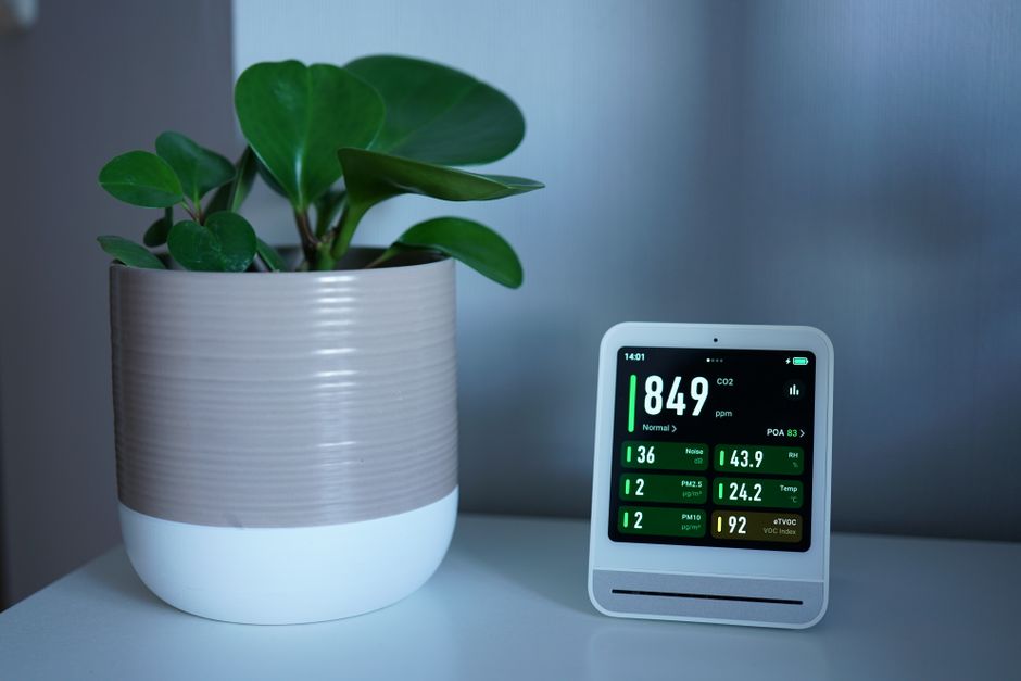 Fluisterstille luchtreiniger voor een rustige slaapkamer